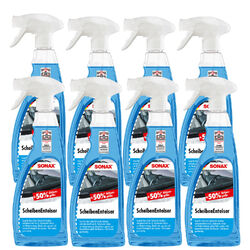 8x SONAX Scheibenenteiser Scheiben Enteiser Spray Enteiserspray 750ml