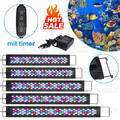 30-115cm LED Aquarium Licht mit timer Lampe Süßwasserfische Vollspektrum RGB