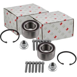 2X NK RADLAGER SATZ VORNE LINKS+RECHTS HINTEN LINKS+RECHTS passend für AUDI Q7 P