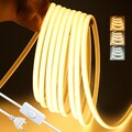 220V 230V Neon COB LED Strip Streifen Wasserdicht IP68 SMD Lichtleiste Lichtband