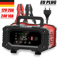 Auto Batterie Ladegerät 12V-20A 24V-10A LiFePO4 Lithium AGM GEL SLA Reparatur