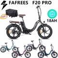 FAFREES F20 PRO 20 Zoll  e Bike Klapprad Elektrofahrrad Akku 18ah Pedelec