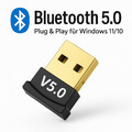 USB Bluetooth 5.0 Adapter Empfänger Transmitter Wireless Receiver Dongle Stick