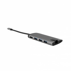 Verbatim USB-C Adapter USB 3.1 GEN 1 USB 3.0 HDMI SDHC Multiport Adapter
