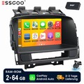 DAB+ Für Opel Astra J Buick EXCELLE Verano 2+64G Android14 Autoradio Carplay KAM