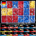 1200X Kabelschuhe Sortiment Box Auto KFZ Steckverbinder Satz Flachstecker Set De