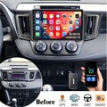 DAB+ 10" Android 15 Autoradio Für Toyota RAV4 2013-2018 Apple Carplay GPS BT 32G