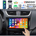 9" Autoradio Für Suzuki Swift IV 2011-17 GPS NAVI WIFI Android 14 DAB+ KAM 4+64G