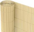 Ribelli Sichtschutzmatte Zaunsichtschutz PVC ca. 0,9 x 5m bambus - B-Ware gut