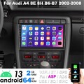 Für Audi A4 8E 8H B6 B7 2000-09 Android 13 Autoradio 2+64G Carplay GPS Navi WIFI