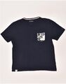 Tommy Hilfiger schmales Herren-T-Shirt Top 2XL marineblau Baumwolle BI28