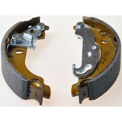 ORIGINAL® Denckermann Bremsbackensatz Hinten für Ford KA FIESTA IV Mazda 121