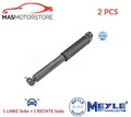 STOSSDAMPFER STOßDÄMPFER 2 STÜCK PAAR HINTEN MEYLE 16-26 725 0021 2PCS A NEU