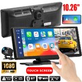 4K 10.26-Zoll Wireless Apple Carplay Android Auto Display Vorne Rückfahrkamera