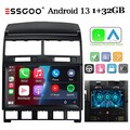 9" 32G Carplay Android 13 Autoradio Für VW TOUAREG 2003-2010 GPS Navi BT FM RDS