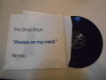 LP Pop Pet Shop Boys - Always On My Mind Remix 12" (3 Song) EMI PARLOPHONE