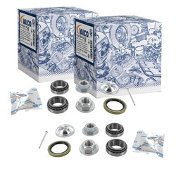 2x VAICO RADLAGER-SATZ HINTEN passend für FORD COURIER ESCORT FIESTA KA ORION