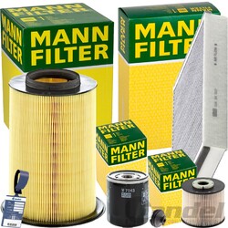 MANN FILTER INSPEKTIONSPAKET passend für 2.0 TDCI FORD C-MAX FOCUS 3 KUGA 2