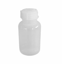 Weithalsflasche Kunststoff Flasche stabil Schraubverschluss Farbe transparent