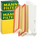 MANN FILTER INSPEKTIONSPAKET passend für MERCEDES W/S 203 CL 203 CLK C/A 209