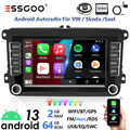 CarPlay Autoradio Android GPS Navi RDS Für VW GOLF 5 6 Passat Touran EOS Tiguan