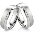 Eheringe Verlobungsringe Trauringe Partnerringe Unisex aus Edelstahl H018