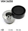 SKF Spannrolle, Keilrippenriemen Mitte, Oben für RENAULT