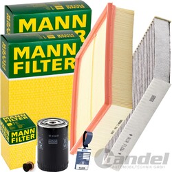 MANN FILTER INSPEKTIONSPAKET passend für 1.9 TDI AUDI A4 B5 PASSAT 3B 90+110 PS