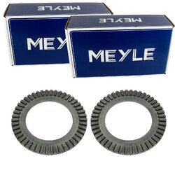 2X MEYLE ABS-SENSORRINGE HINTEN BEIDSEITIG PASSEND FÜR AUDI 100 200 80 90 A4 A6