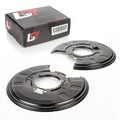2x Ankerblech Schutzblech Bremsscheibe hinten links rechts für BMW 3er E46