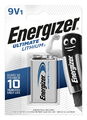1x Energizer Ultimate Lithium 9V E-Block 6LR61 MN1604 U9VL-J - Rauchmelder