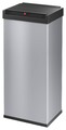 Hailo Abfalleimer Big-Box Swing XL 50L Silber Mülleimer Küche Büro Müllbehälter