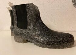 Tamaris Chelsea Boots, neu, schwarz Glitzer