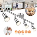 Deckenstrahler 4 Flammig Lampe,LED Strahler Deckenleuchte,Schwenkbar Deckenlampe
