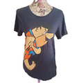 The Flintstones Fred Feuerstein T-Shirt Blau Herren Gr S