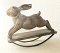 Dekofigur Hase Schaukelhase Kaninchen Osterhase Figur Dekofigur Figürchen retro
