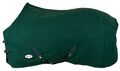 Abschwitzdecke mit Kreuzgurt BASICLINE RL24 dunkelgrün 55-165cm Fleecedecke 