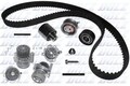 DOLZ Wasserpumpe + Zahnriemensatz (KD048) für Seat Altea Audi A3 Xl Skoda