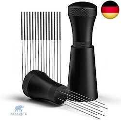Foonii Wdt Tool, Abnehmbar Kaffee Distributor mit Ständer mit 7 Espresso Nadel 