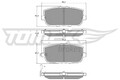 Bremsbelagsatz Scheibenbremse TOMEX Brakes TX 19-03 für FIAT MAZDA MX 124 Spider