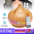 Diffuser Luftbefeuchter Aroma Vernebler LED Ultraschall Humidifier Duftöl Licht