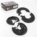 4x Ankerblech Bremsscheibe Deckblech Komplett Set für VW GOLF 5 6 PLUS JETTA 3