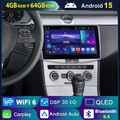 10" 4+64GB Android 15 Autoradio Apple Carplay Navi für VW Passat B7 CC 2010-2015