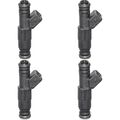 4x VALEO Einspritzdüse Einspritzventil für Opel Astra G CC F48_ F08_ 1.6 16V 1.4