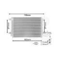 B-Ware Kondensator Klimaanlage VAN WEZEL 58005209 passend für AUDI SEAT SKODA VW