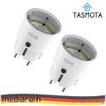2X Nous A1T 16A 3680W Verbrauchsmessung WiFi Smart Socket Tasmota preinstalled