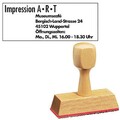 Textstempel, individualisierbar ohne Logo, 1 St.