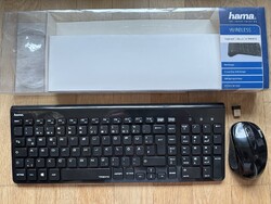 Hama Trento Funk Tastatur Maus Set In OVP