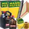 MANN INSPEKTIONSPAKET+6L MOTUL EFE 5W-30 ÖL passend für BMW X1 E84 xDrive 20/28i