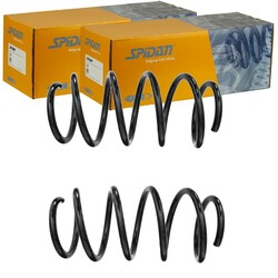 2X SPIDAN FAHRWERKSFEDERN SATZ VORNE PASSEND FÜR OPEL CORSA LINKS+RECHTS | 86308